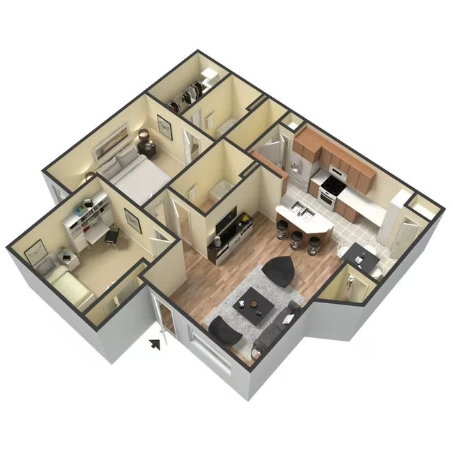 Unit 15206 15206 floor plan
